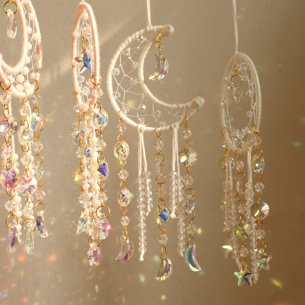 Crystolver Woven Suncatcher Hanging