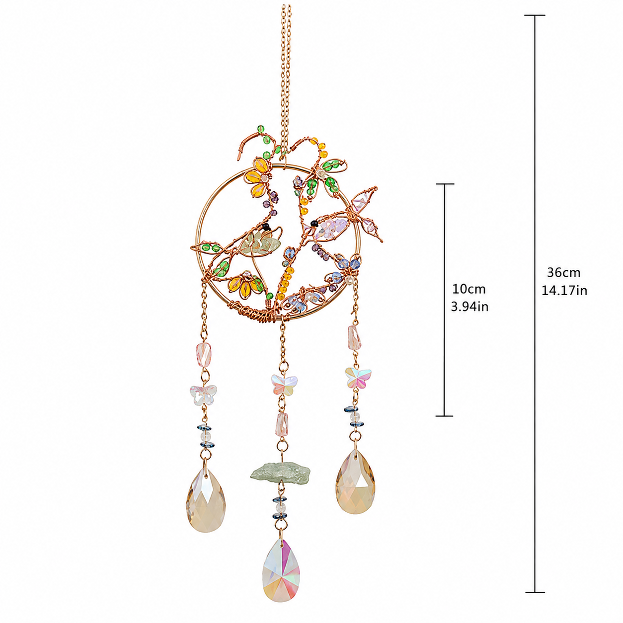 Animal Crystal Suncatcher Window Hanging Decor