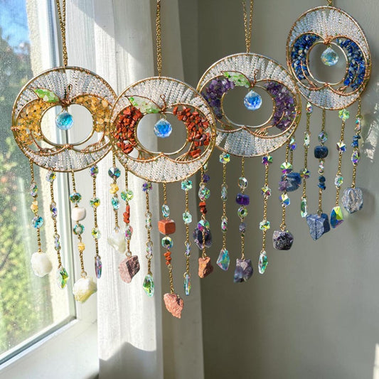 Apple of My Eye Crystal Suncatcher