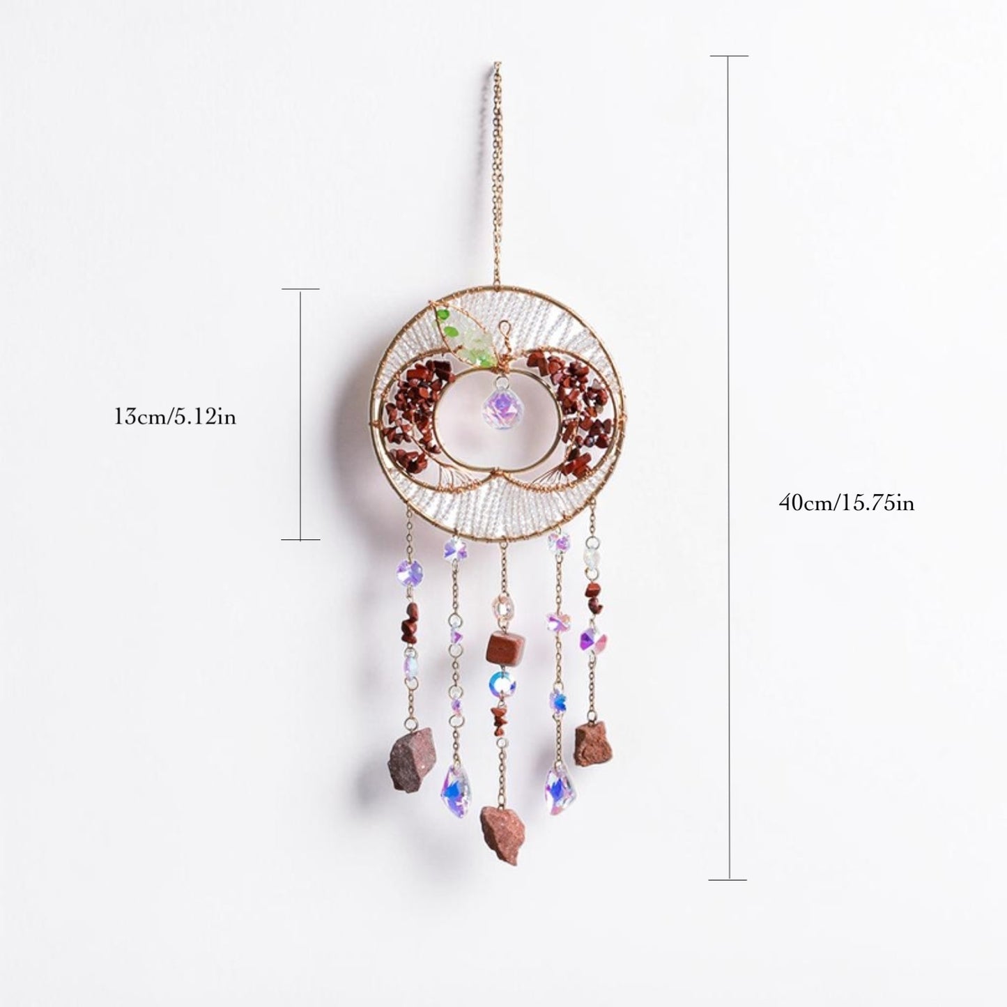 Apple of My Eye Crystal Suncatcher