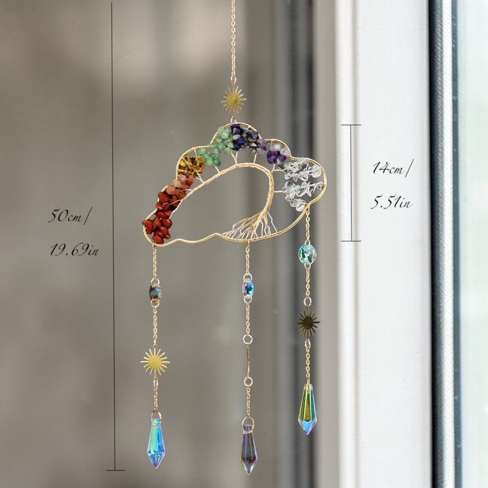 Cloud Design Tree of Life Suncatcher
