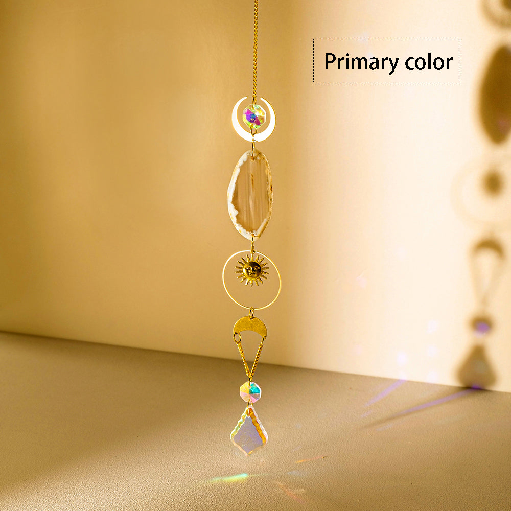 Creative Agate Sun Catcher Hanging