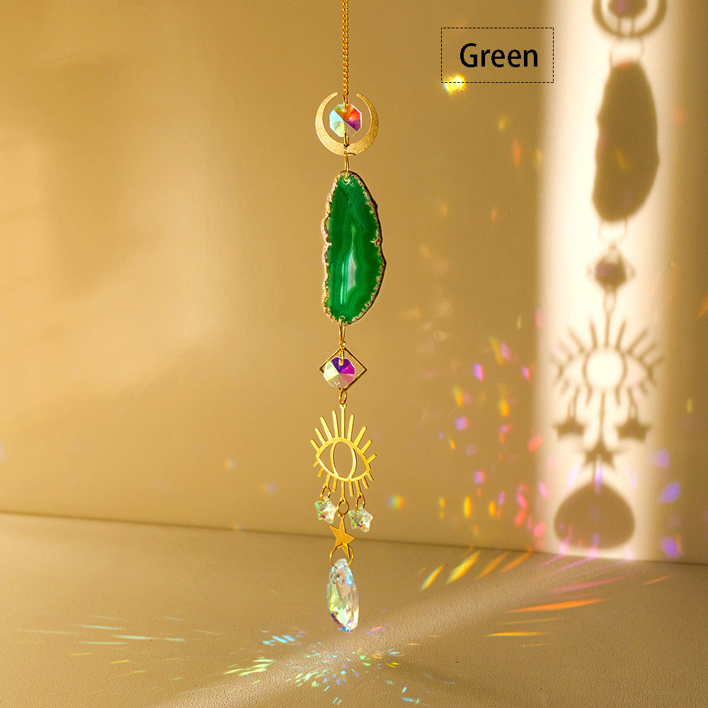 Creative Agate Sun Catcher Hanging