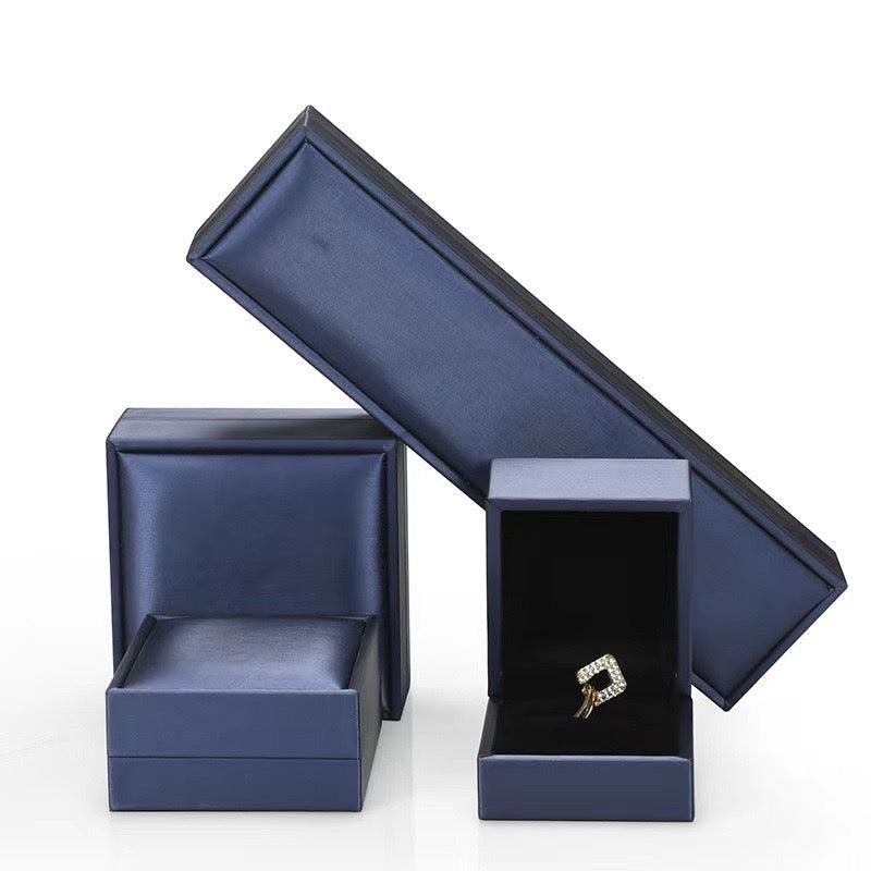 Bezel Set Emerald Cut Stud Earrings