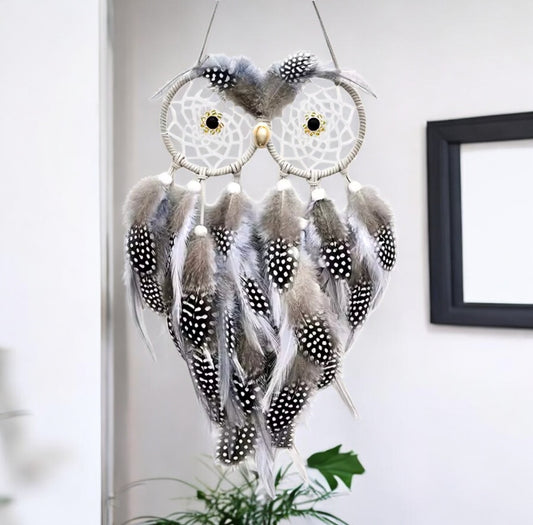 Owl Dream Catcher Animal Wall Hanging
