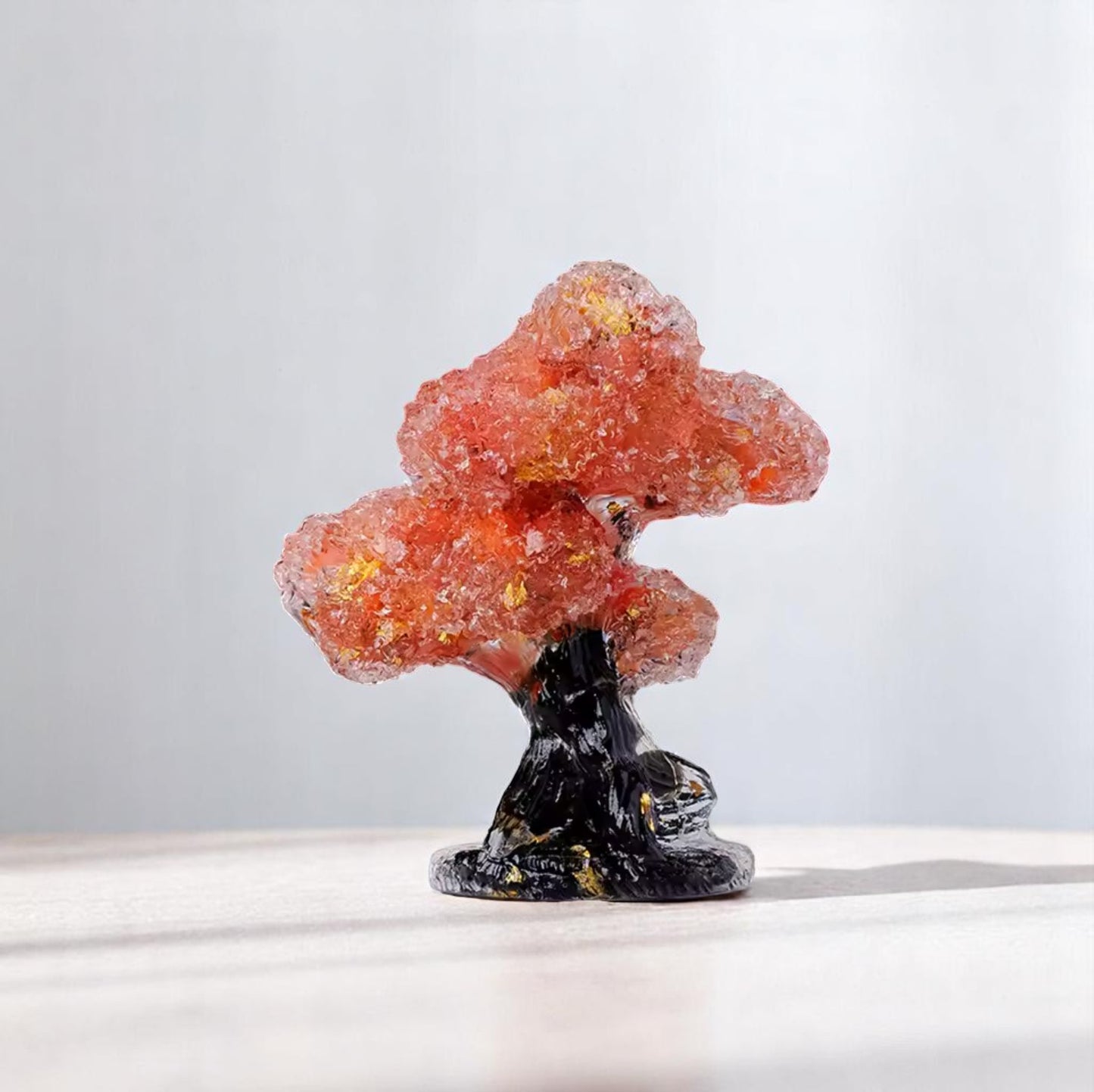 Resin Mini Crystal Tree Figurine