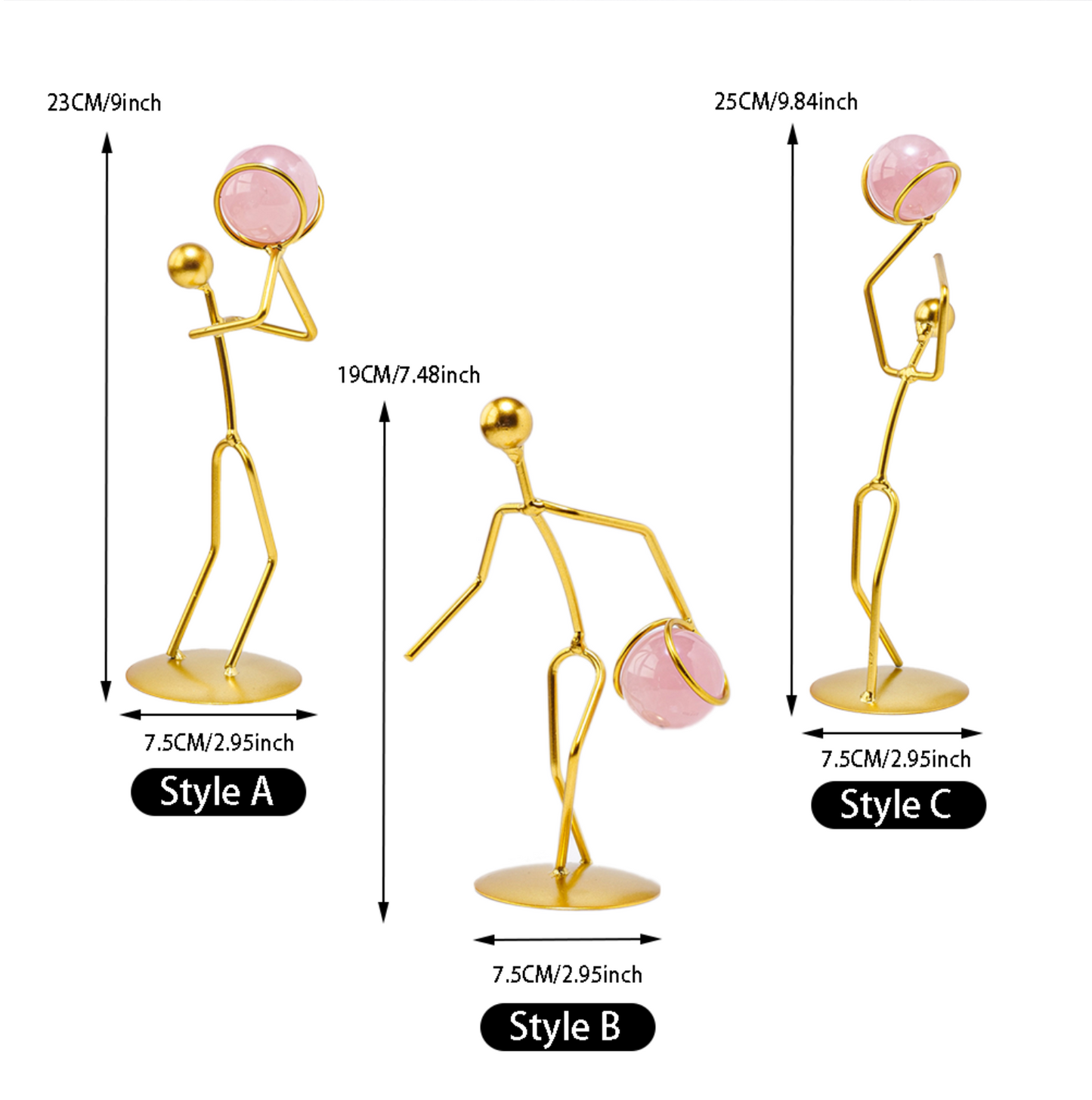 Crystal Ball Stand Player Figure