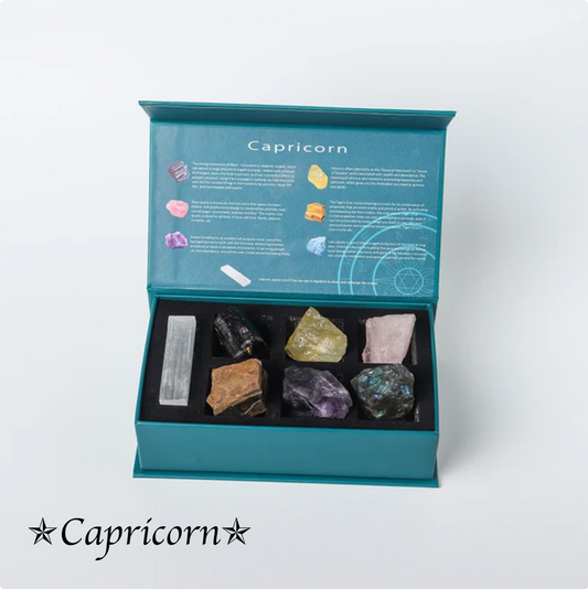Zodiac Gemstone Guardian Gift Set - 12 Constellations