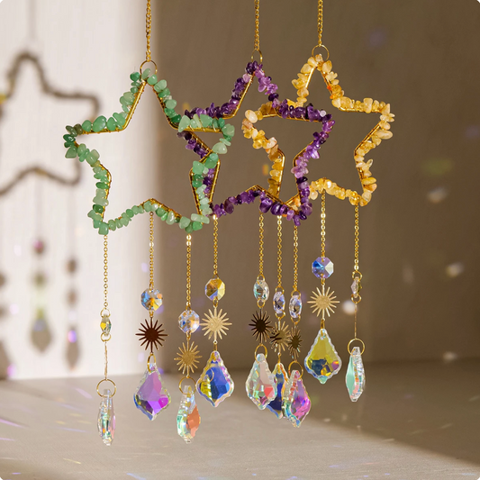 Starlight Crystal Sun Catcher Hanging Large/Small