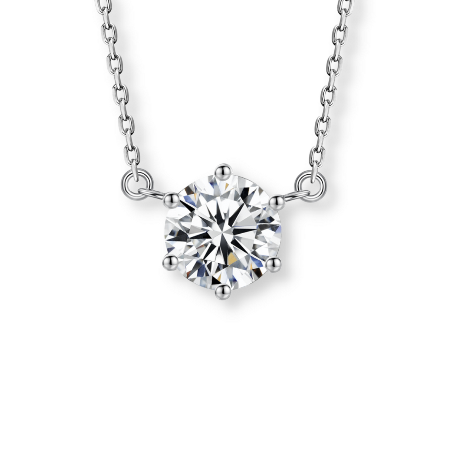 Moissanite Minimalist Fine Necklace