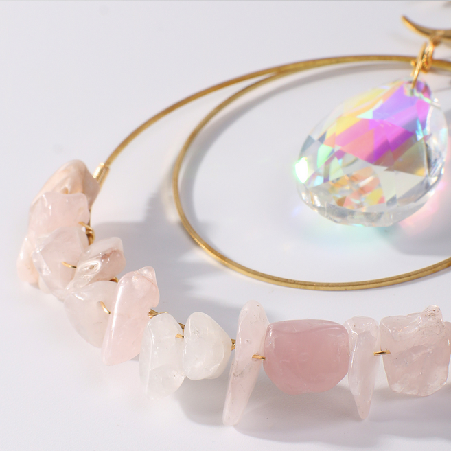 Round Suncatcher Crystal Rainbow Prisms