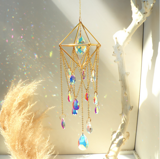 Chandelier Crystal Prism Suncatcher - Teardrop