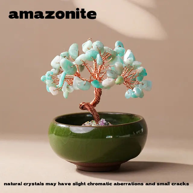 Crystal Tea Bowl  Tree of Life