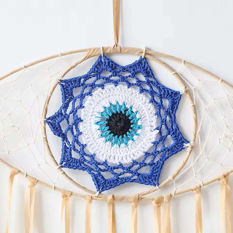 Evil Eye Dream Catcher Hanging