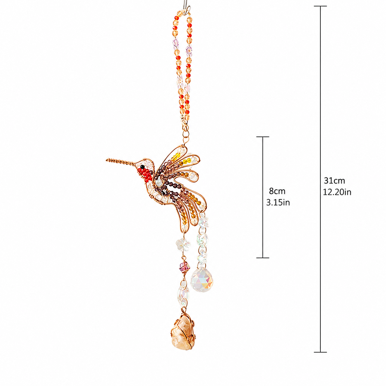 Animal Crystal Suncatcher Window Hanging Decor