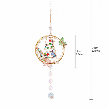 Animal Crystal Suncatcher Window Hanging Decor