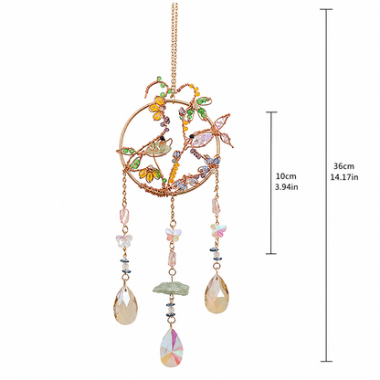 Animal Crystal Suncatcher Window Hanging Decor