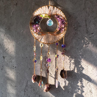 Apple of My Eye Crystal Suncatcher