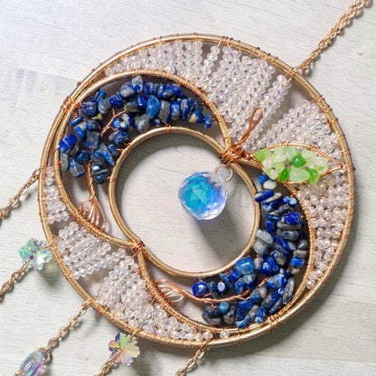 Apple of My Eye Crystal Suncatcher