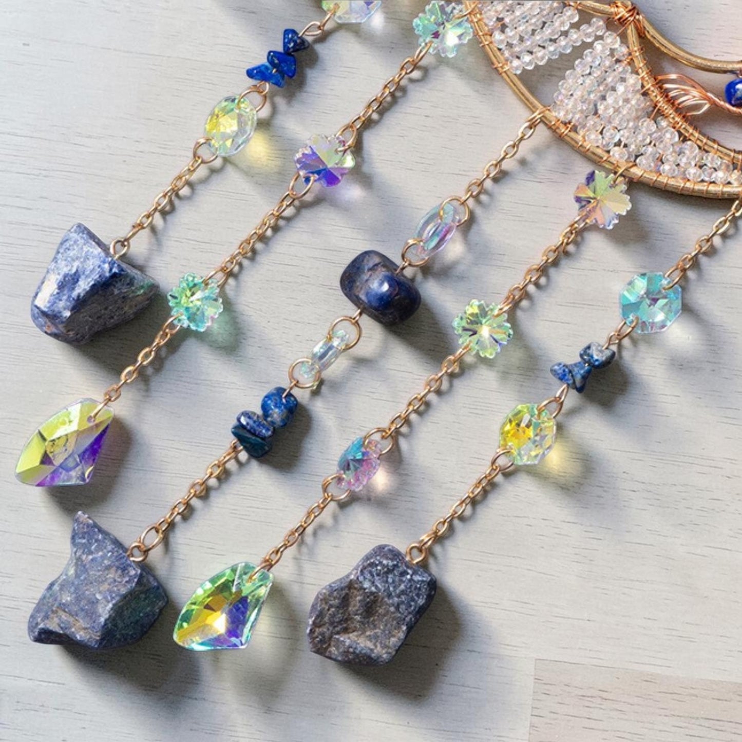Apple of My Eye Crystal Suncatcher