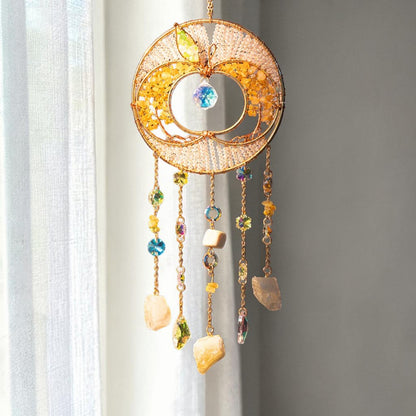 Apple of My Eye Crystal Suncatcher