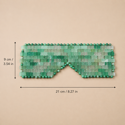 High-Grade Gemstone Eye Mask