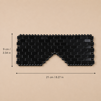 High-Grade Gemstone Eye Mask
