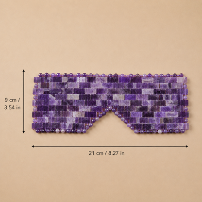 High-Grade Gemstone Eye Mask