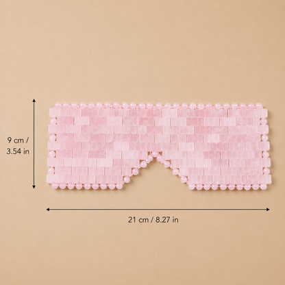 High-Grade Gemstone Eye Mask