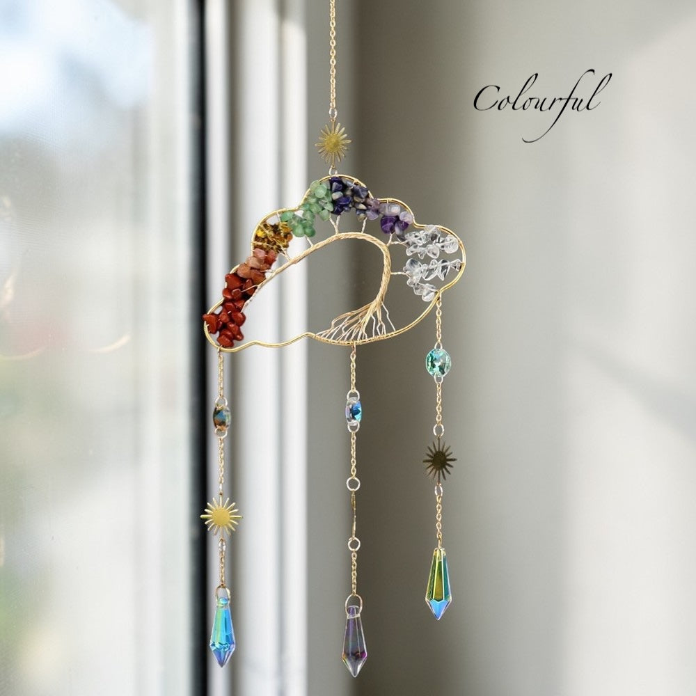 Cloud Design Tree of Life Suncatcher