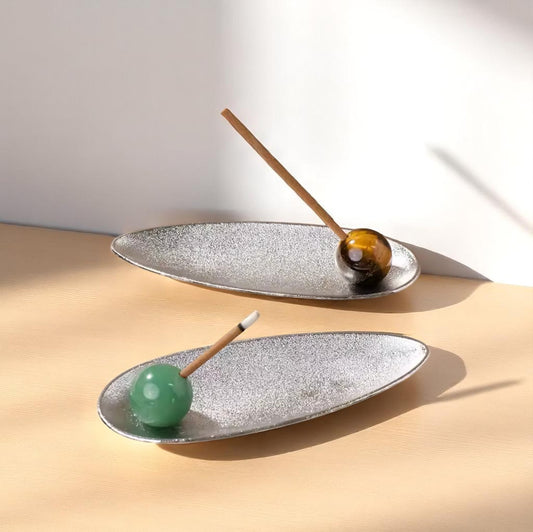 Crystal Ball Incense Stick Holder