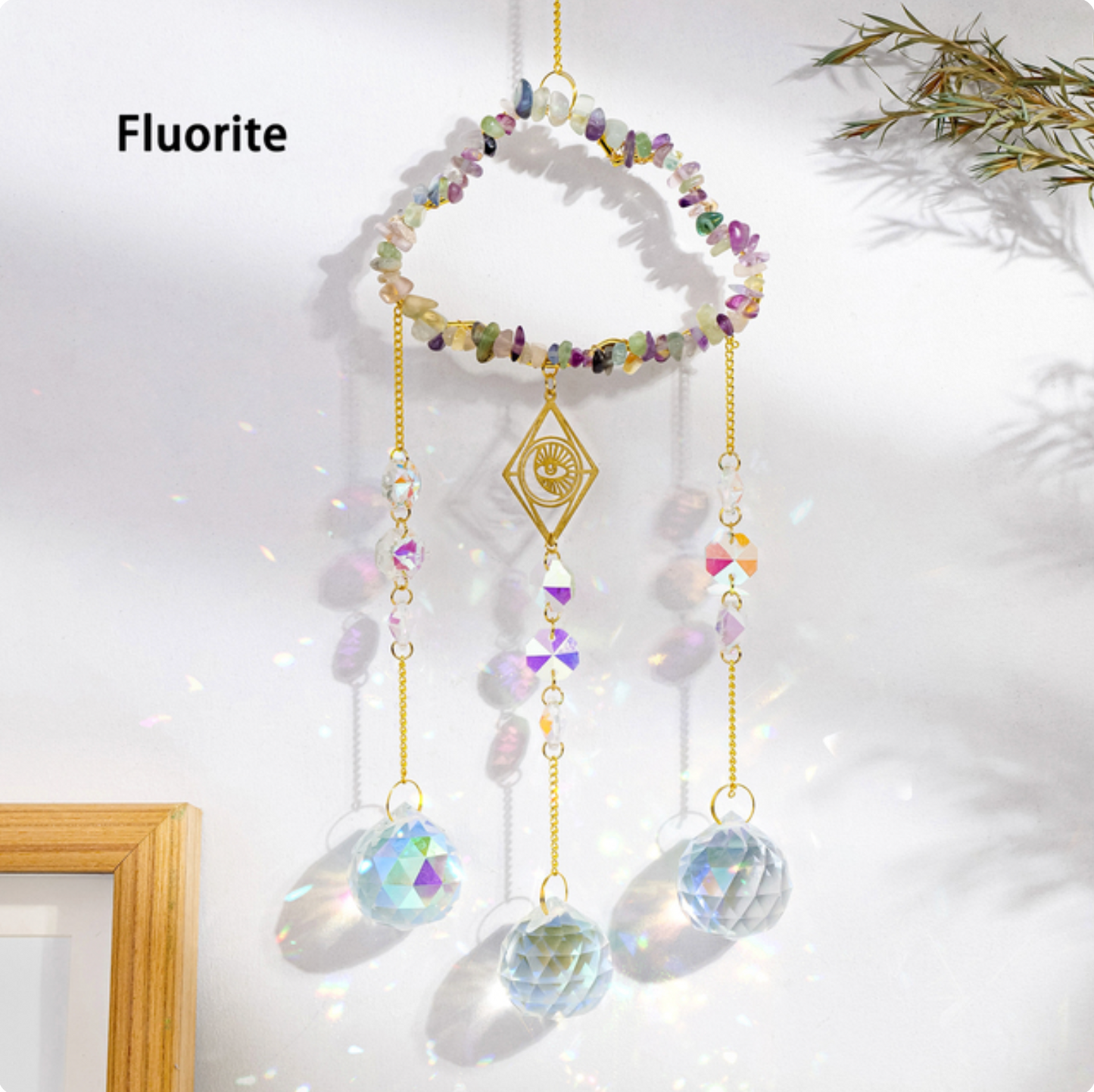 Crystal Cloud Pendant Suncatcher Hanging