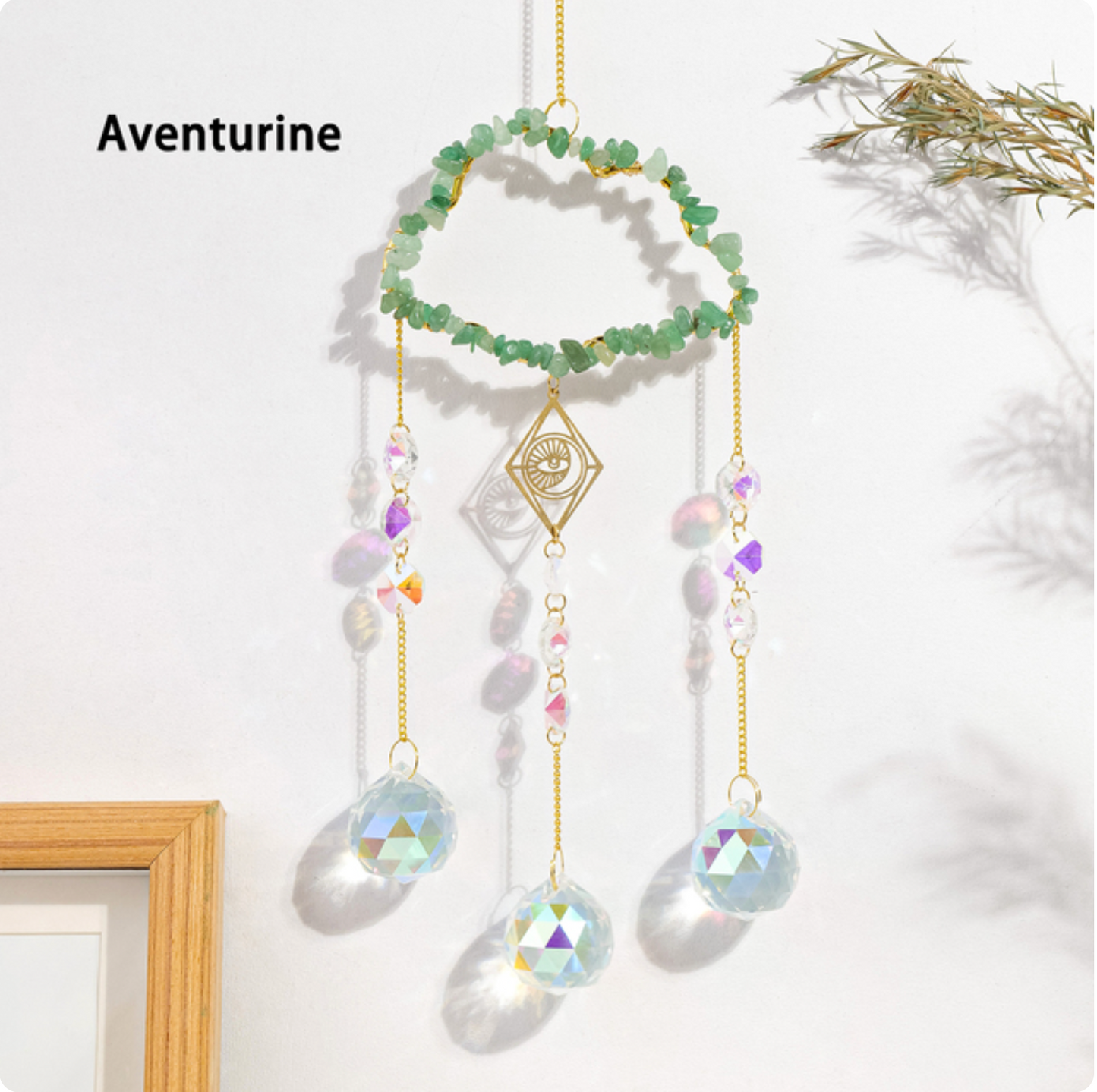 Crystal Cloud Pendant Suncatcher Hanging