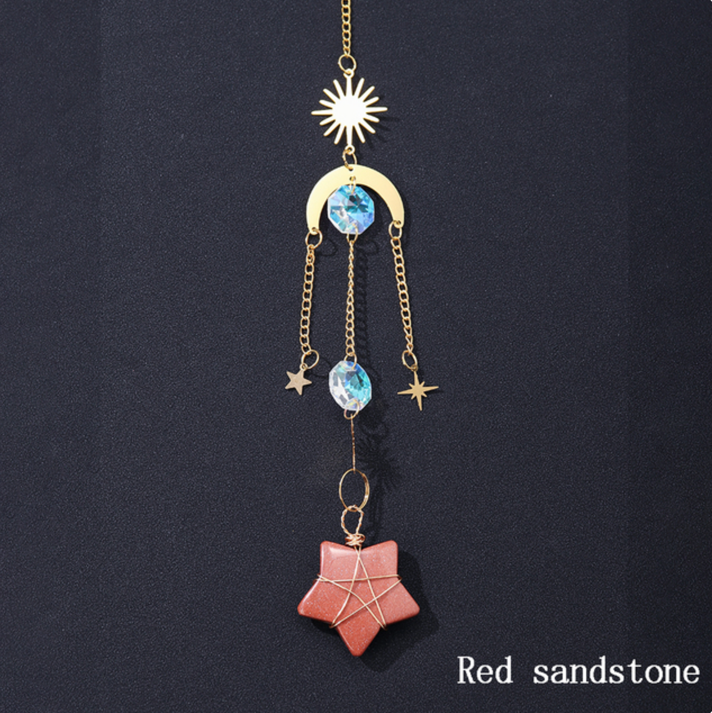 Crystal Star Pendant Sun Catchers Decor