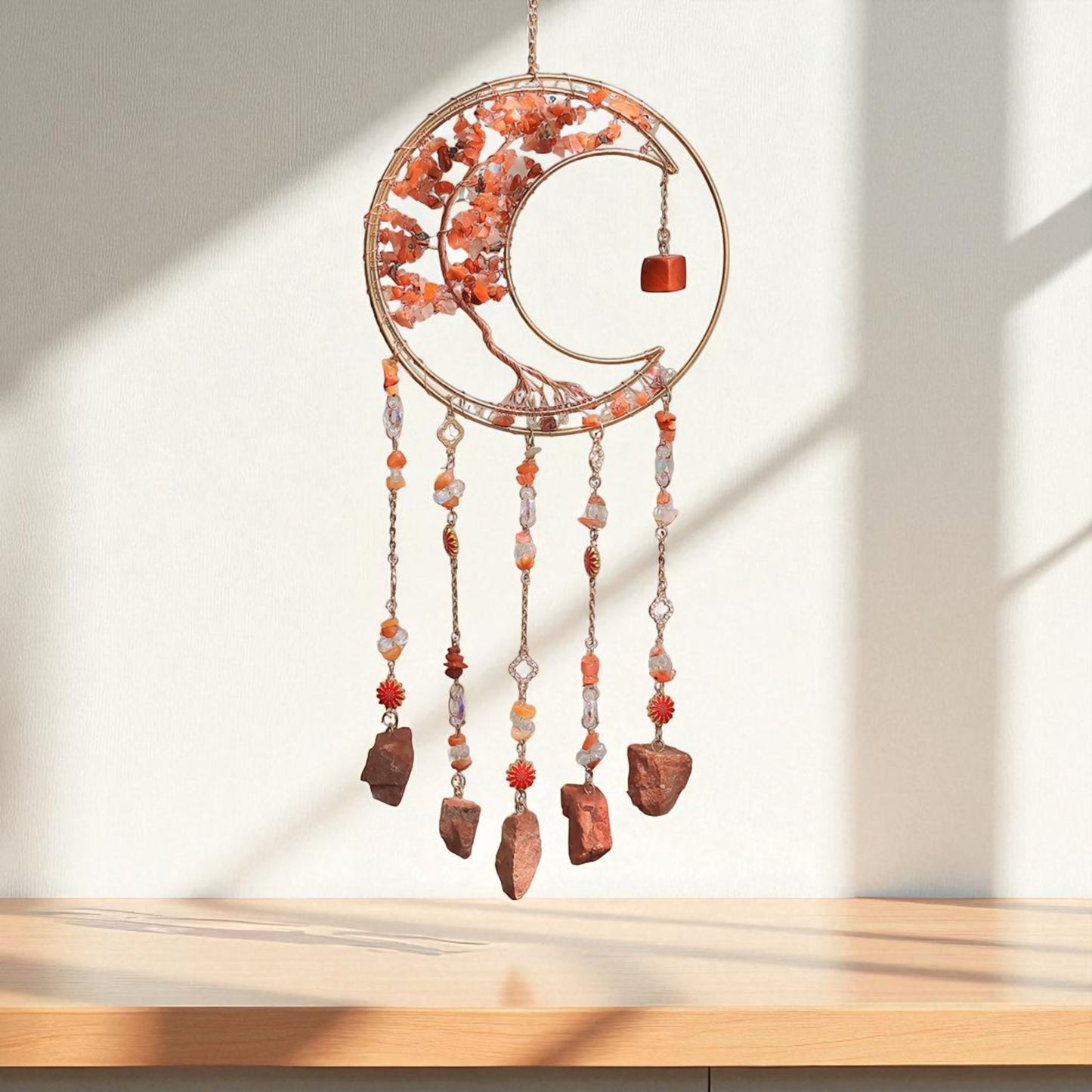 Crystal Tree of Life Moon Sun Catchers