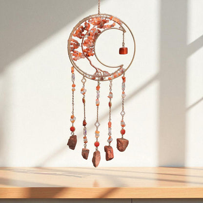 Crystal Tree of Life Moon Sun Catchers
