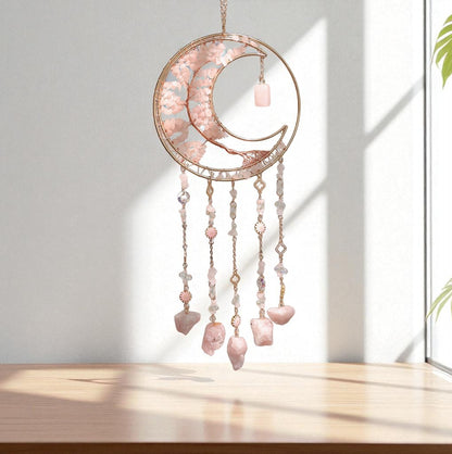 Crystal Tree of Life Moon Sun Catchers