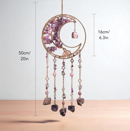 Crystal Tree of Life Moon Sun Catchers