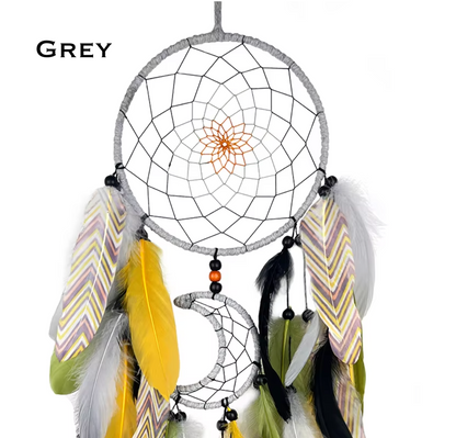 Festive Colorful Feather Dream Catcher