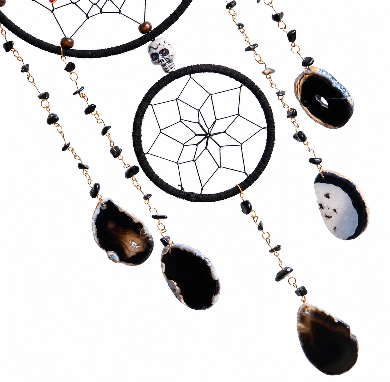 Halloween Spider Dream Catcher Wall Hanging Decor