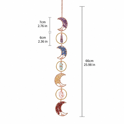 Moon Tree of Life Crystal Suncatcher