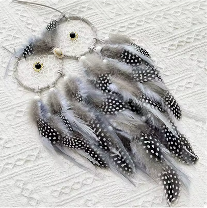Owl Dream Catcher Animal Wall Hanging