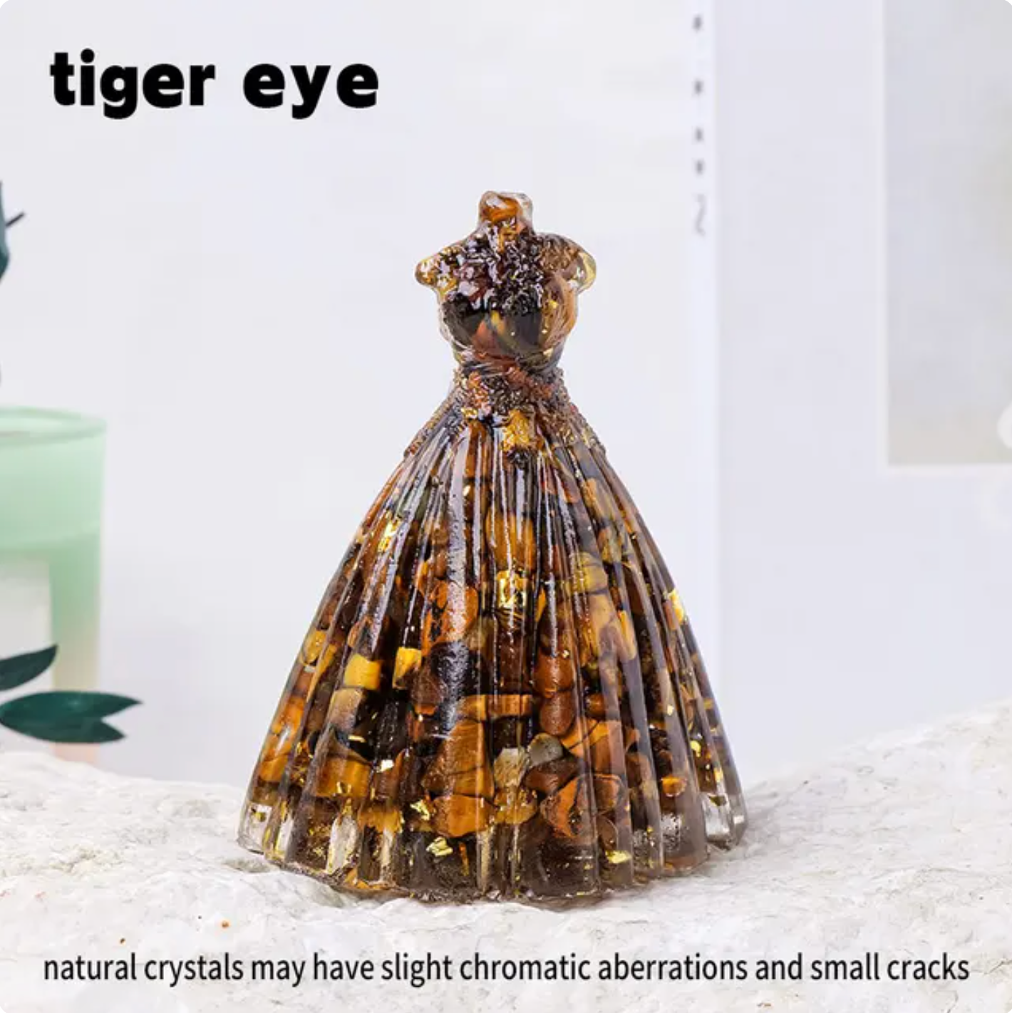 Princess Dress Crystal Gravel Statue Crystolver | Healing Crystal Gift Shop Princess Dress Crystal Gravel Statue Crystolver | Healing Crystal Gift Shop