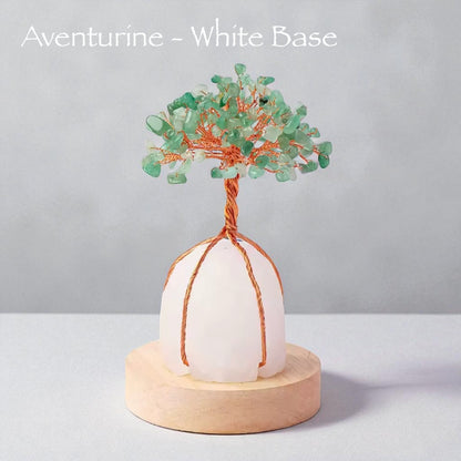 Rooted Crystal Tree on Natural Stone