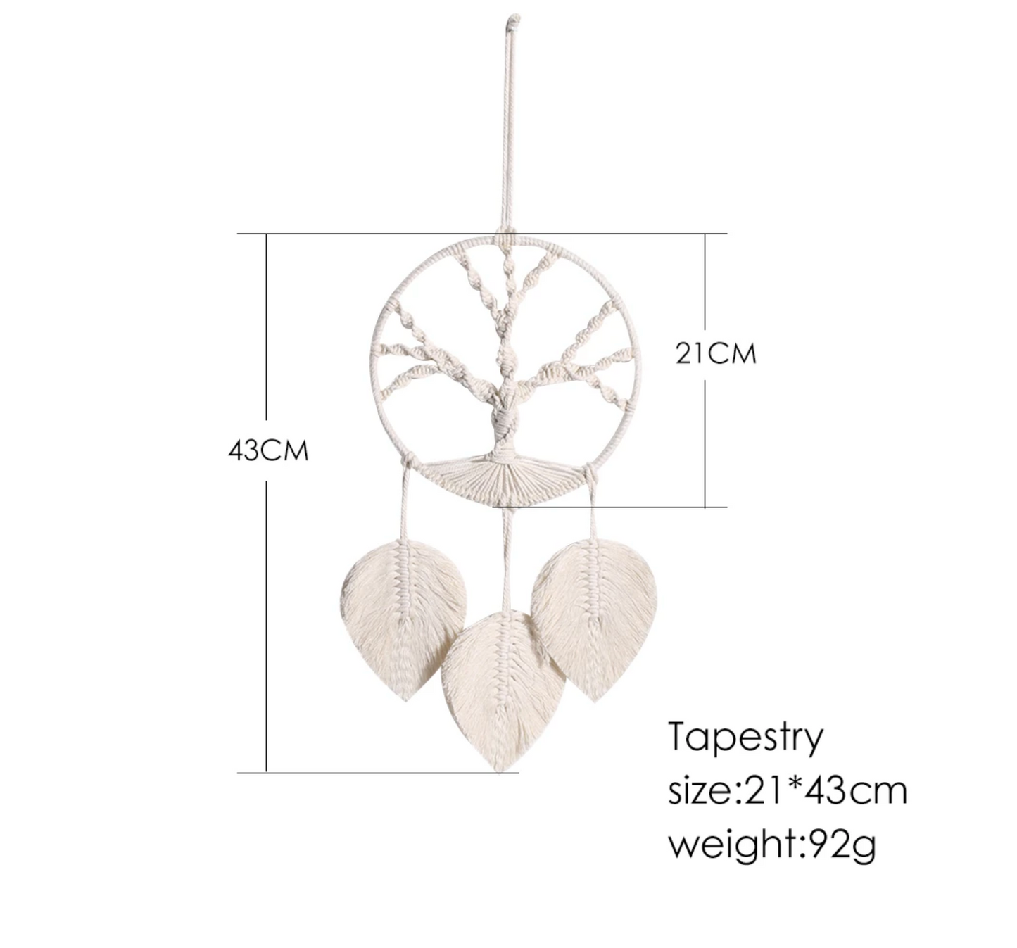 Tree Of Life Macrame Dream Catcher