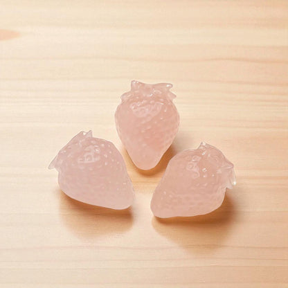 Strawberry Rose Quartz Crystal Stone