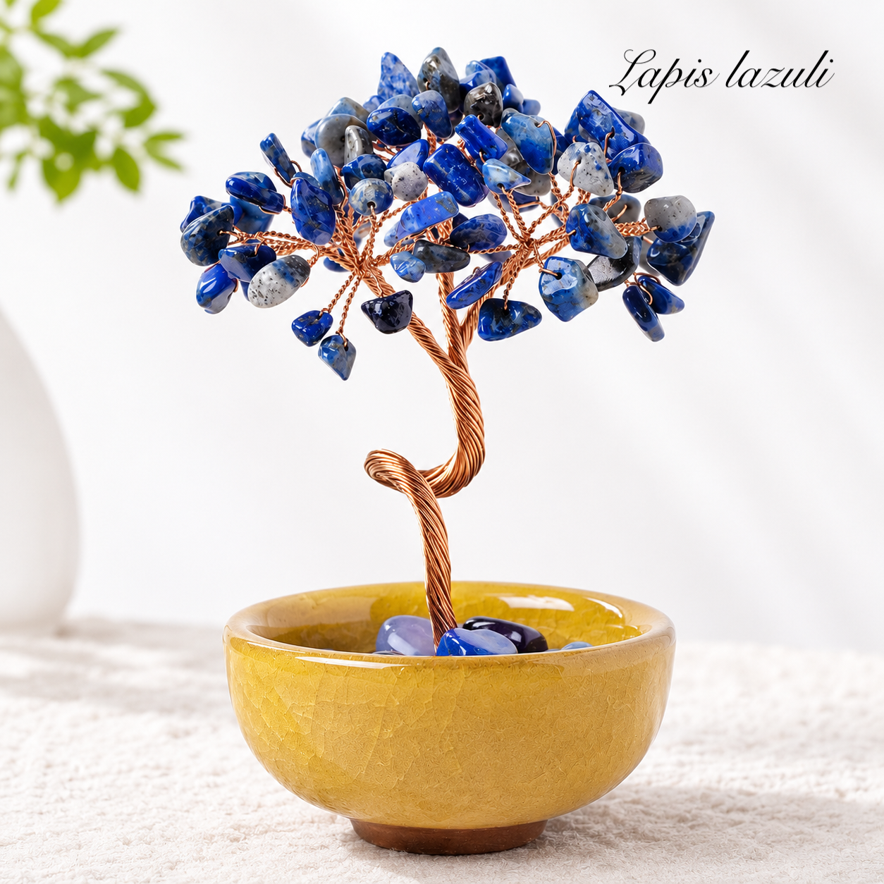 Tree of Life Crystal Stone Bowl