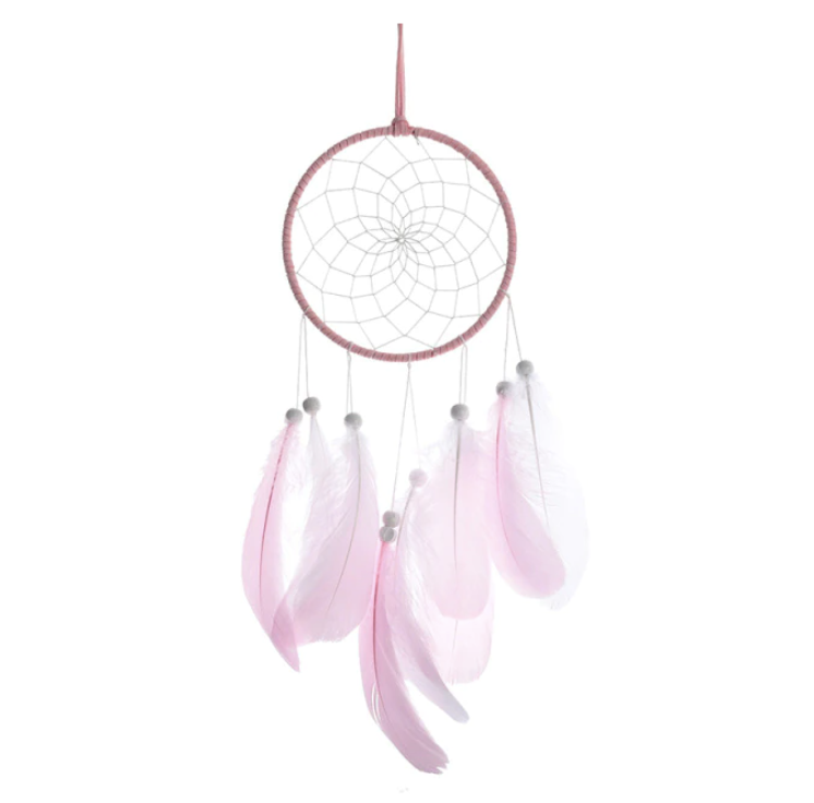 Boho Dreamcatchers with Feathers