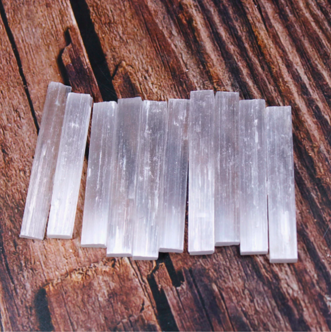 Natural Selenite Crystal Stick 10pcs/Lot