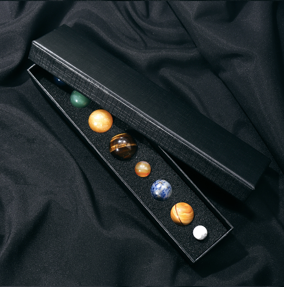 8 Gemstone Planets Solar System Kit